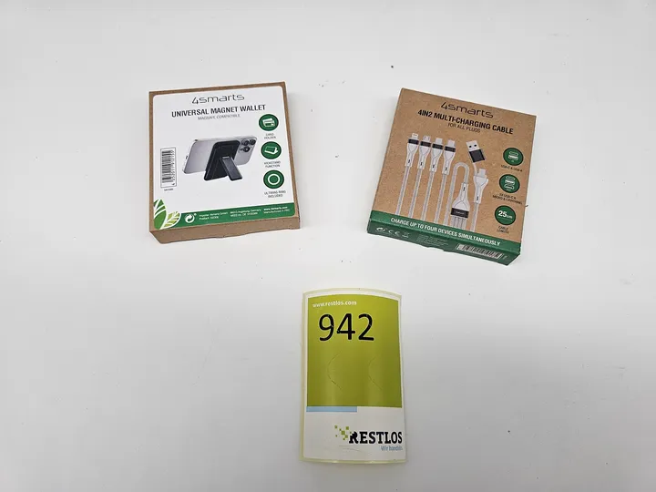 1x Magsafe Kartenhalter 1x 4 in 2 Ladekabel